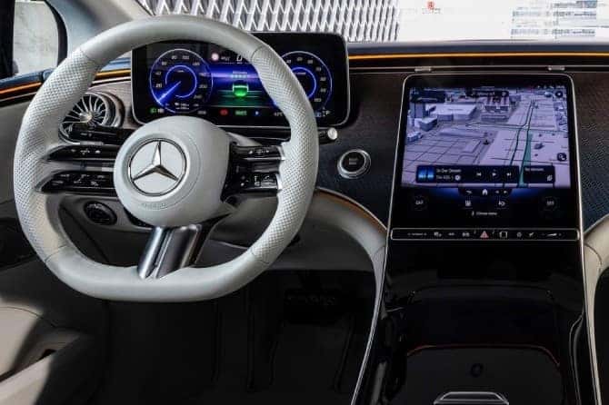 2023 EQE Interior