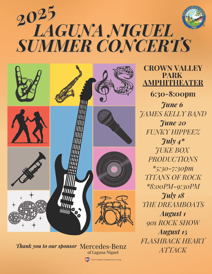 2025 Laguna Niguel Summer Concerts - 7/4 | Mercedes-Benz of Laguna 2025 Laguna Niguel Summer Concerts - 7/4 | Mercedes-Benz of Laguna