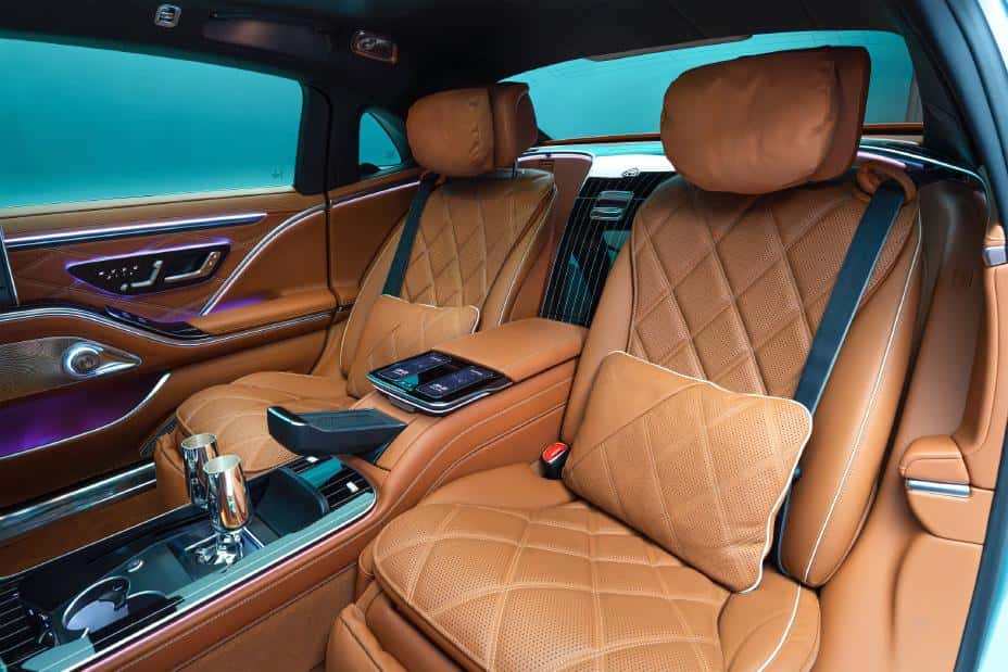 Executive rear seating in the 2027 Mercedes-Maybach S-Class