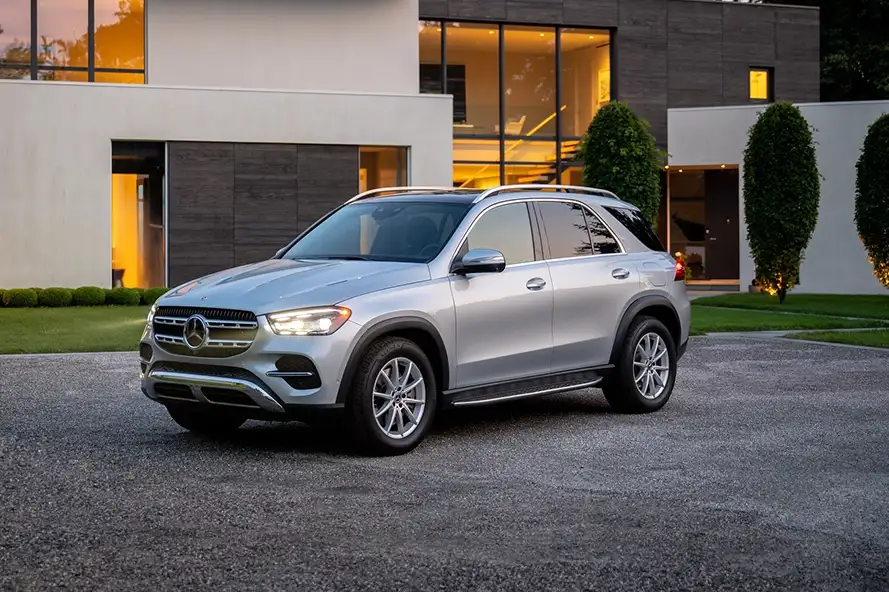 GLE 450 SUV Outside House
