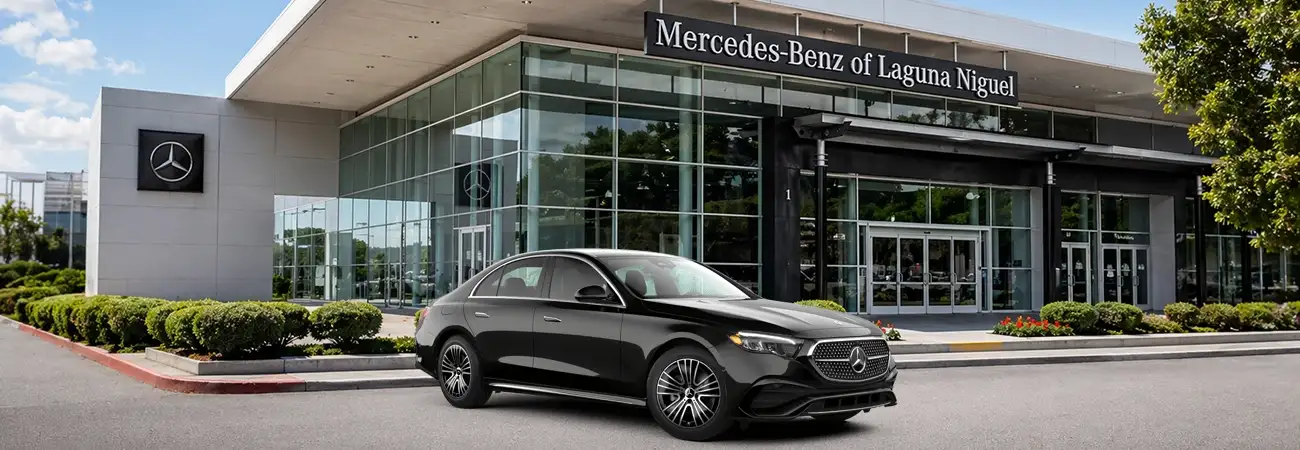 2026 E-Class Sedan Outside Mercedes-Benz of Laguna Niguel
