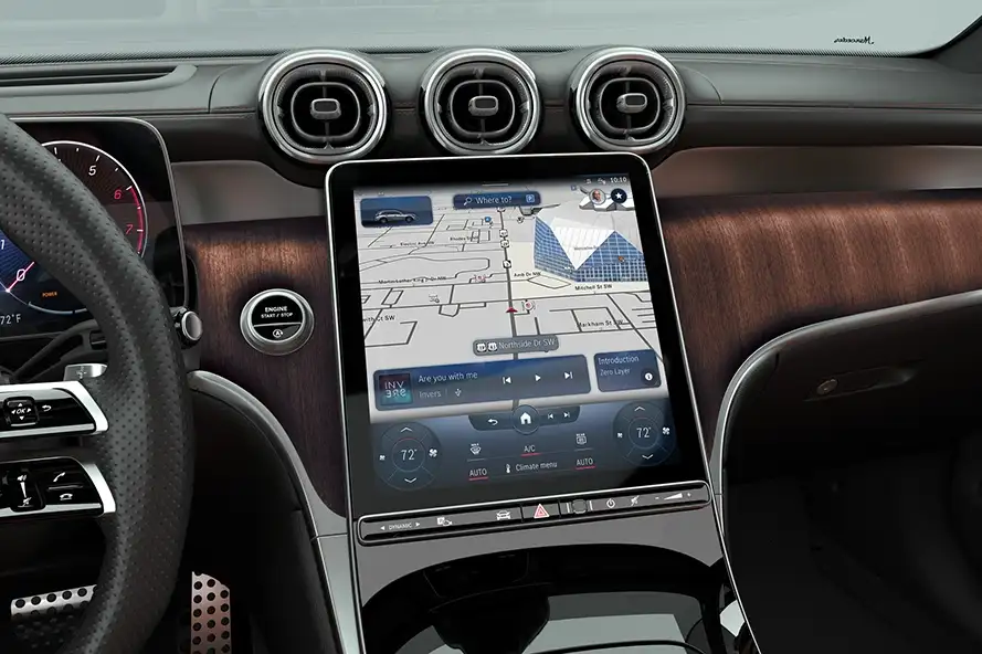 2026-GLC-SUV-touch-screen-interior