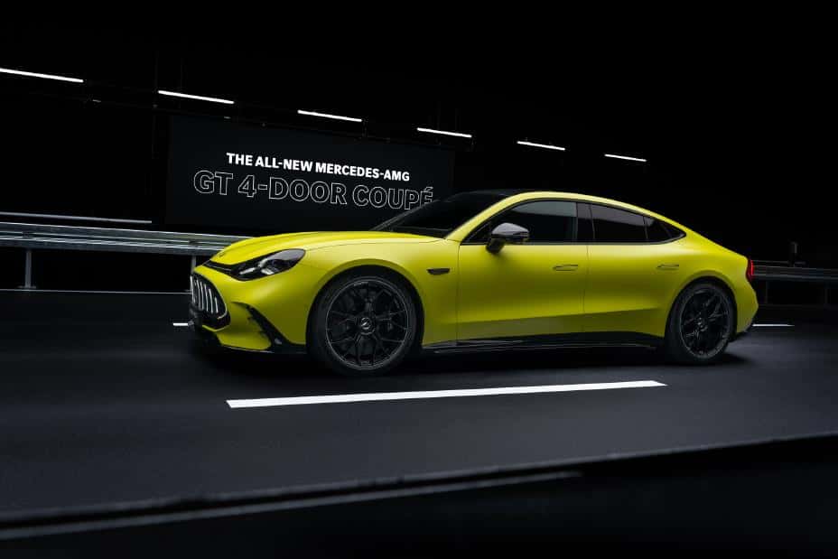 2027-Mercedes-AMG-GT-4-Door-Coupe-Parked-Driver-Side-Ext