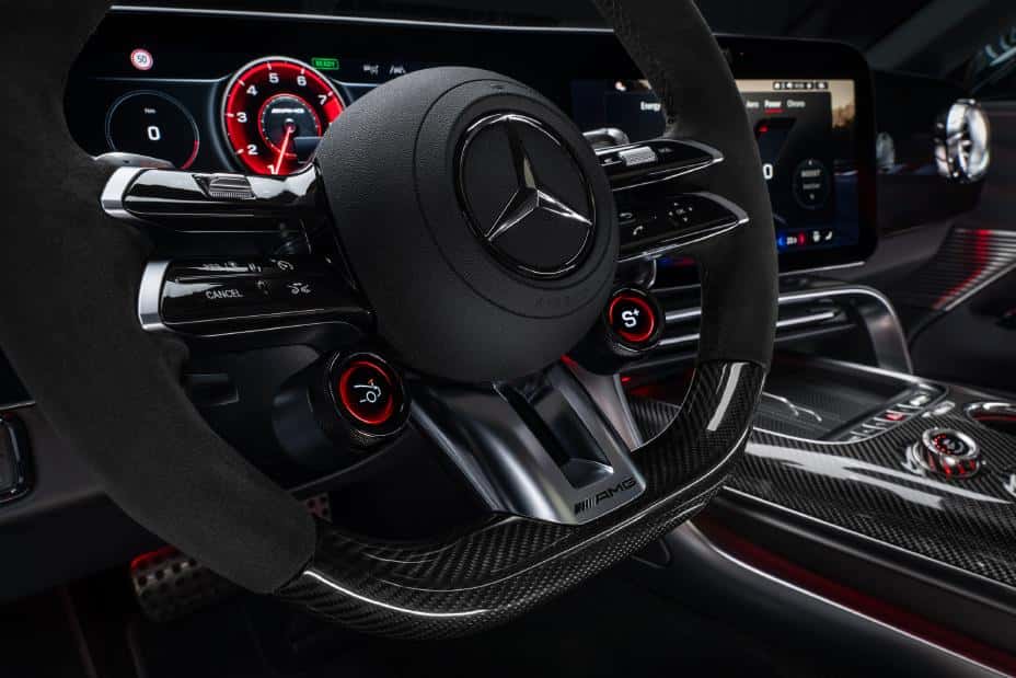 2027-Mercedes-AMG-GT-4-Door-Coupe-Steering-Wheel-Close