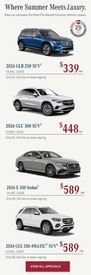 Mercedes-Benz of Laguna Niguel CVP Specials for June