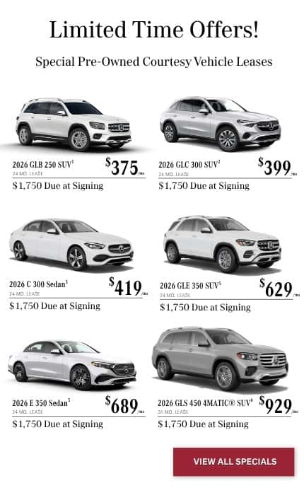 Mercedes-Benz Lease Specials