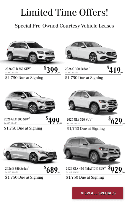Mercedes-Benz Lease Specials