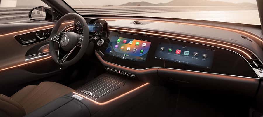 Mercedes-Benz interior conditioned during a Complete Detail at Mercedes-Benz of Laguna Niguel