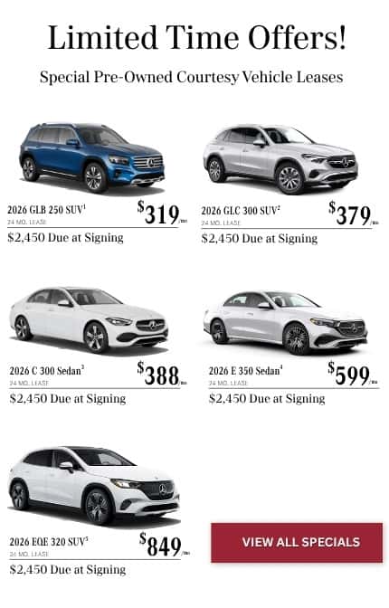 Mercedes-Benz Lease Specials