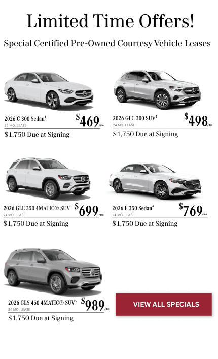 Mercedes-Benz Lease Specials