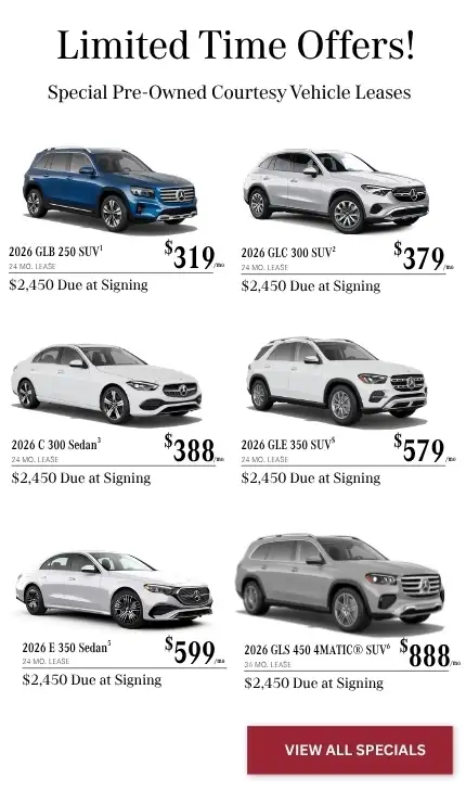 Mercedes-Benz Lease Specials