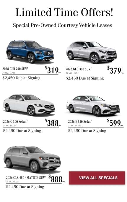 Mercedes-Benz Lease Specials