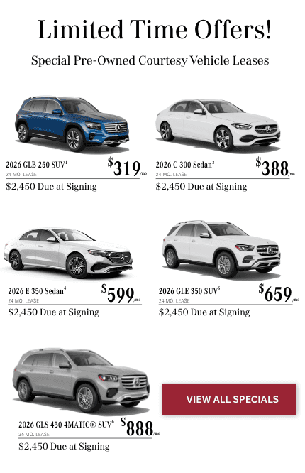 Mercedes-Benz Lease Specials