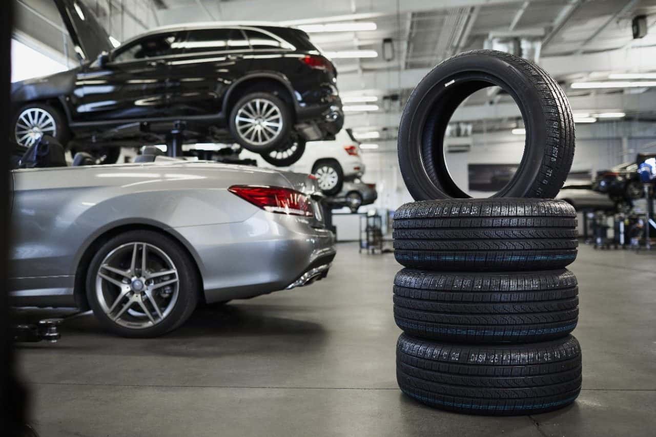 Mercedes-Benz approved tires with fresh tread at Mercedes-Benz of Laguna Niguel