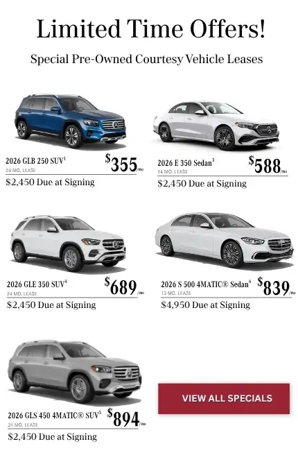 Mercedes-Benz Lease Specials