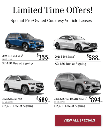 Mercedes-Benz Lease Specials
