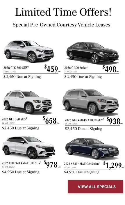 Mercedes-Benz Lease Specials