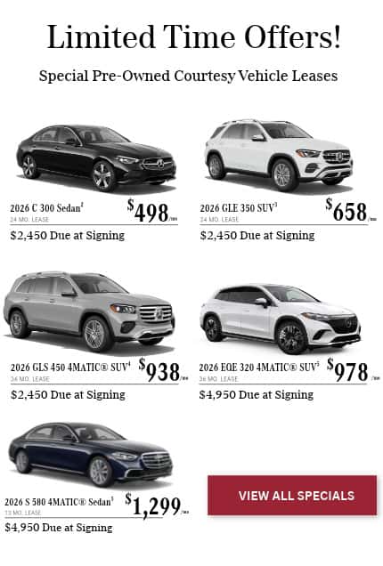 Mercedes-Benz Lease Specials