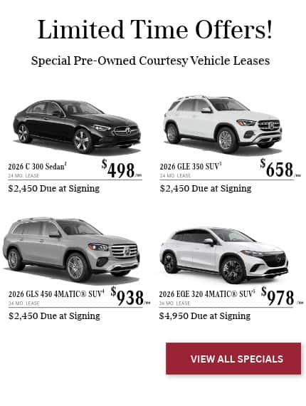 Mercedes-Benz Lease Specials