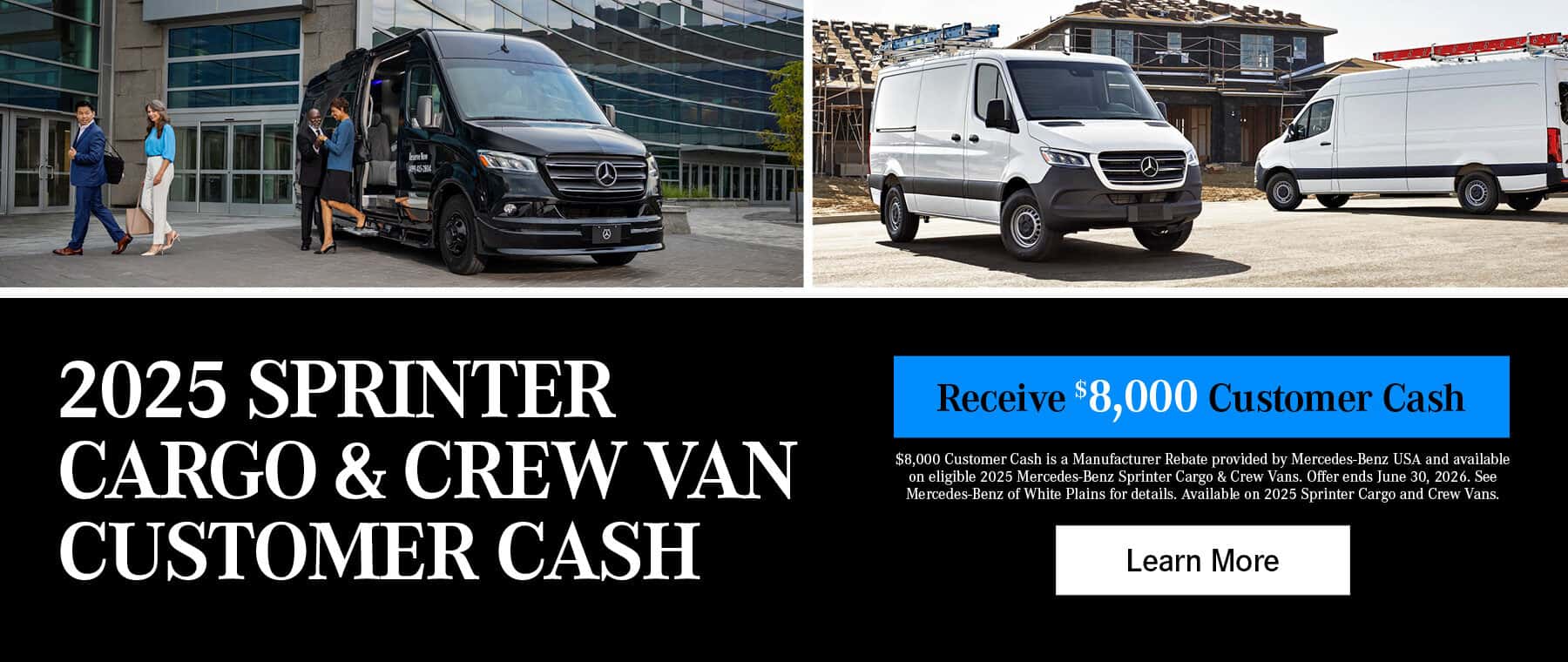 sprinter customer cash