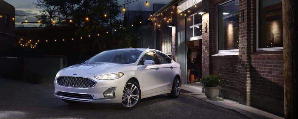 2020 Ford Fusion white