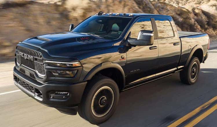 RAM truck on highway