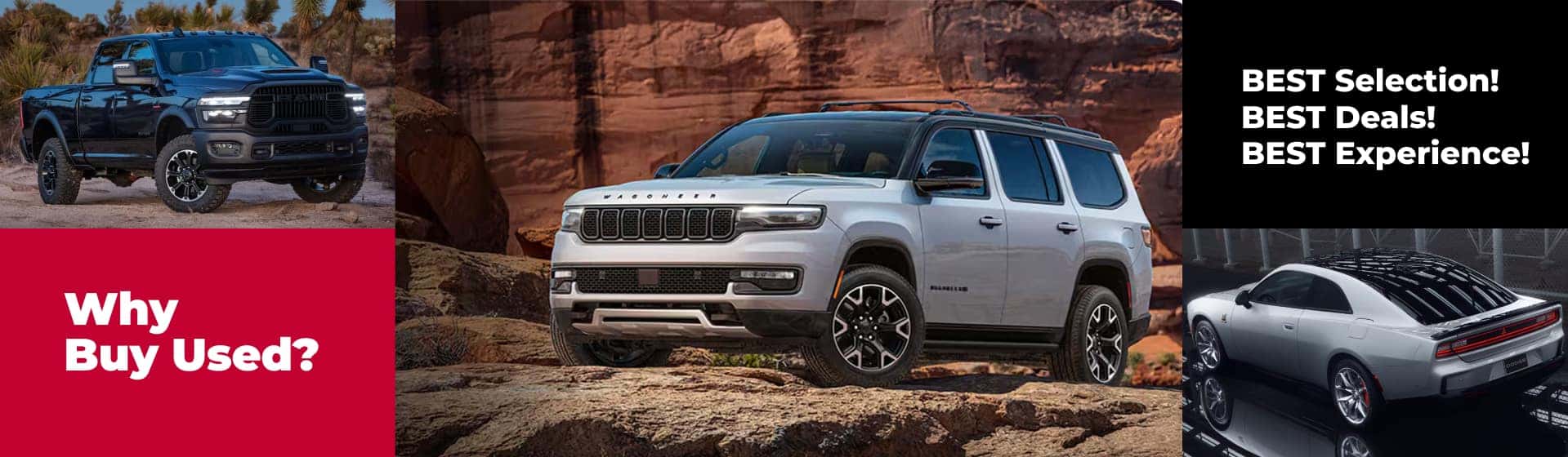 Best Selection! Best Deals! Best Experience! - New Inventory Daily!
