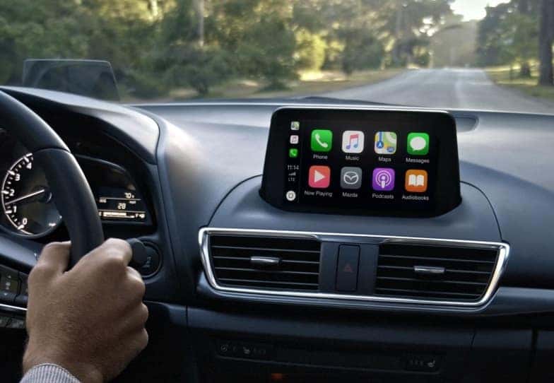 MAZDA3 Interior with Apple CarPlay™ Technology
