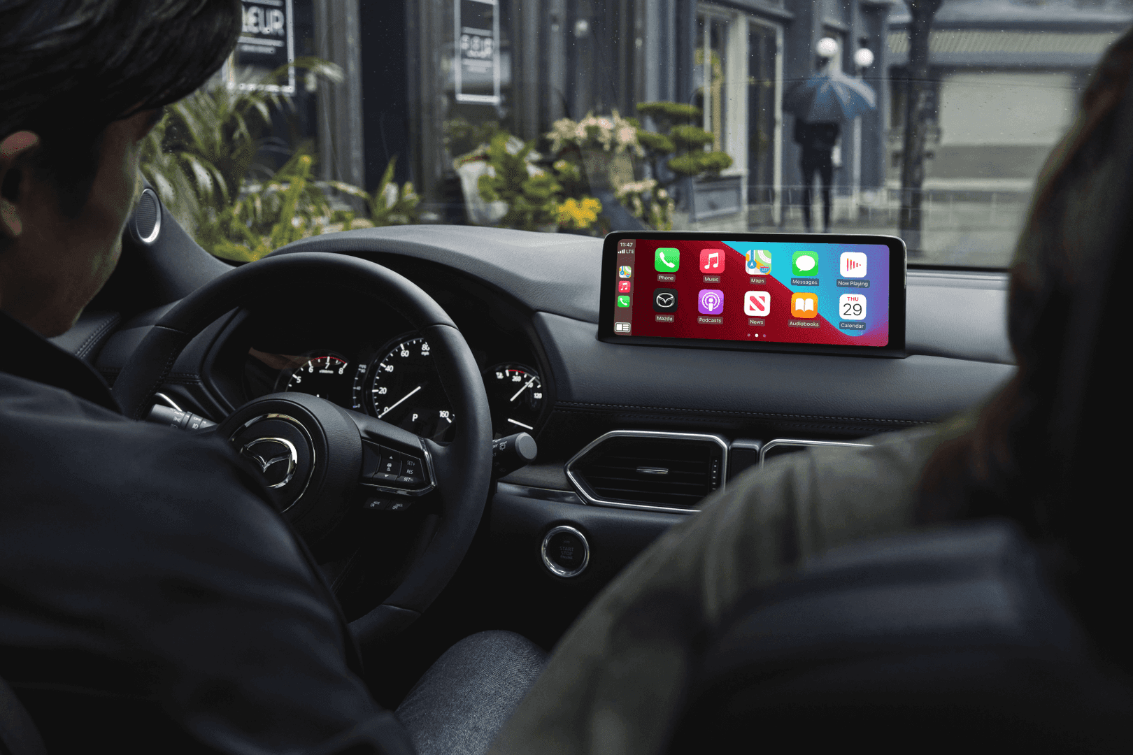 2021 Mazda CX-5 Interior Dashboard Tech