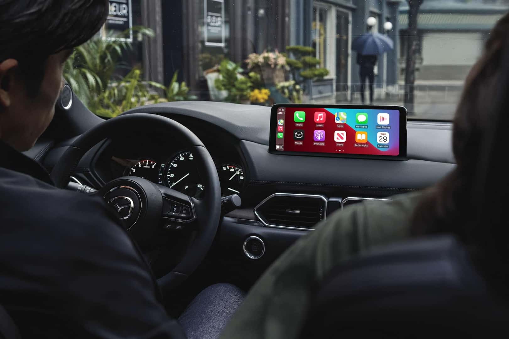 2021 Mazda CX-5 Interior with Apple CarPlay™ Technology