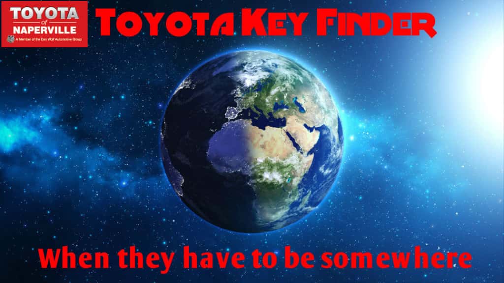 Never lose your keys again with Toyota Key Finder Toyota of Naperville