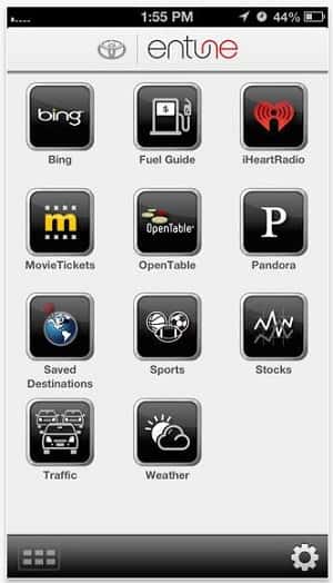 New iPhone app for Toyota owners is Entune with your needs