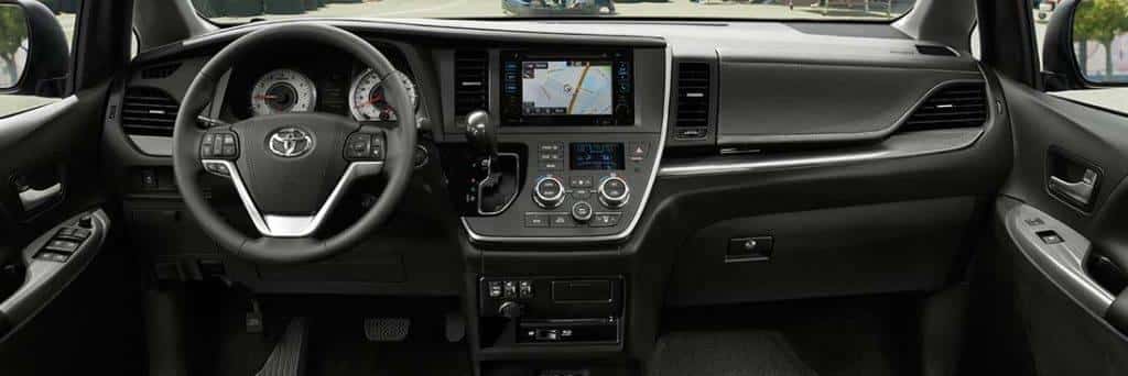 2017 Toyota Sienna Interior Toyota Of Naperville