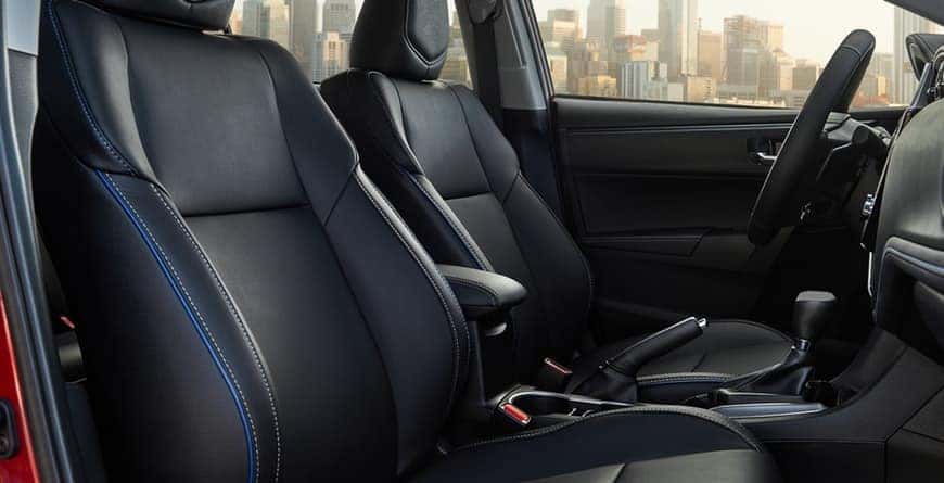 2019 Toyota Corolla Softex Available Seats