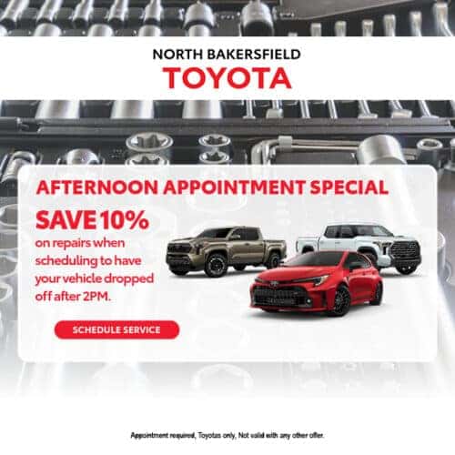 Service Specials | North Bakersfield Toyota