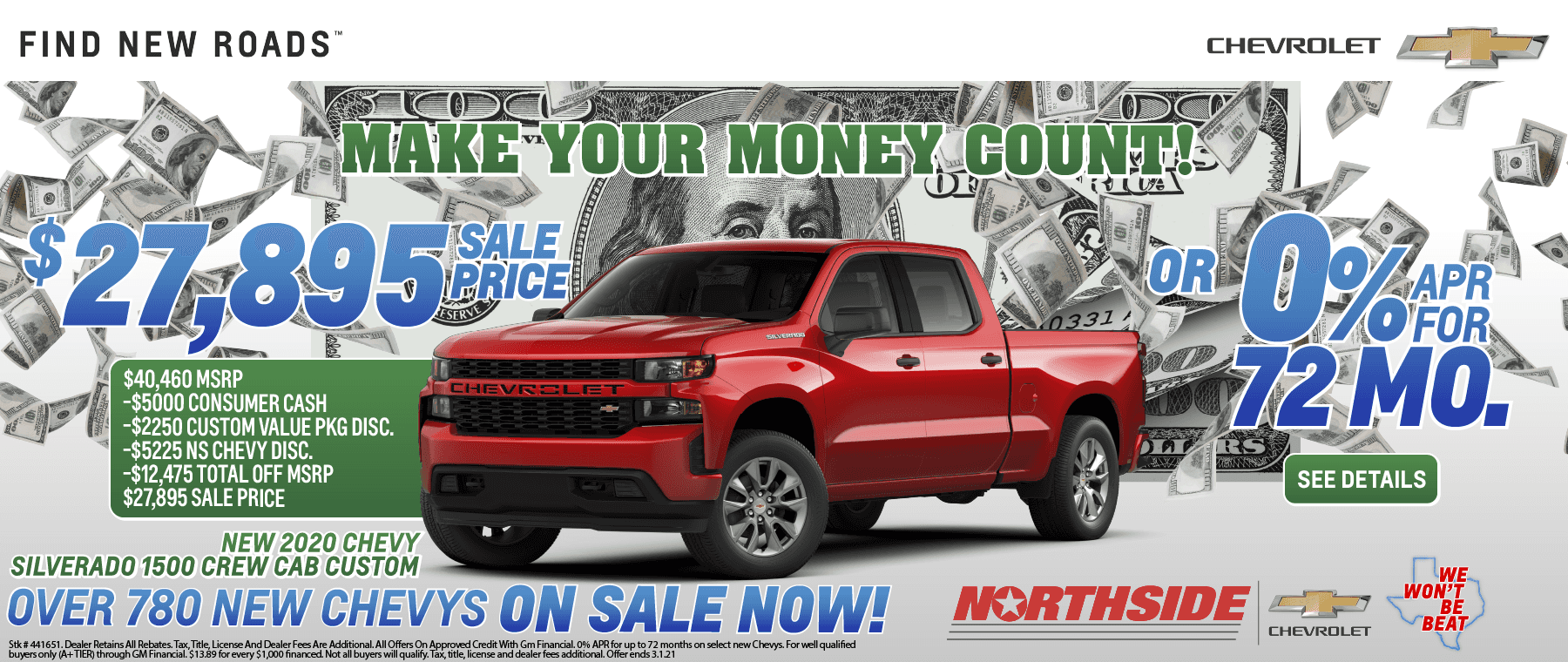 New 2020 Silverado Custom