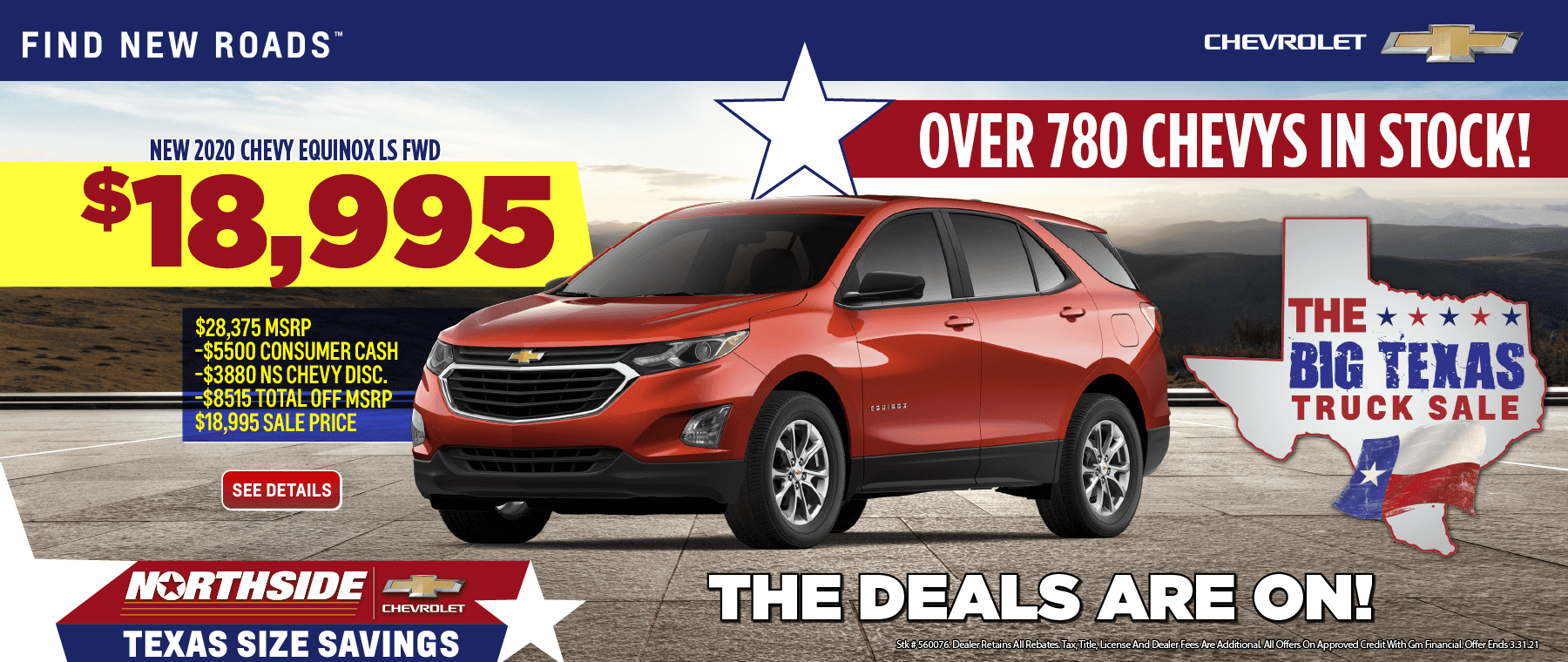 Northside Chevrolet Chevy Dealership in San Antonio