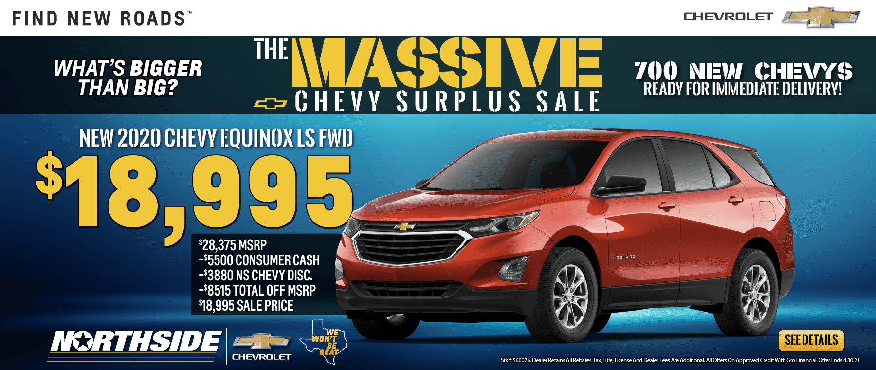 NEW 2020 EQUINOX FWD LS