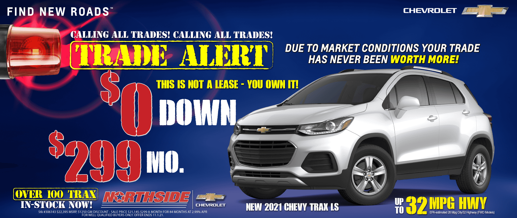 NEW 2021 TRAX LS