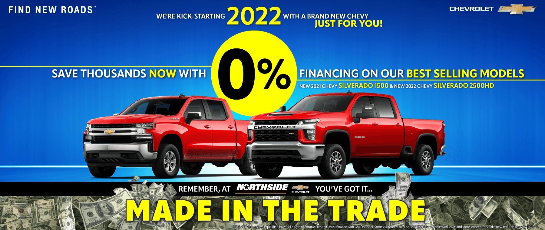 New 2021 Silverado 1500 & New 2021 Silverado 2500