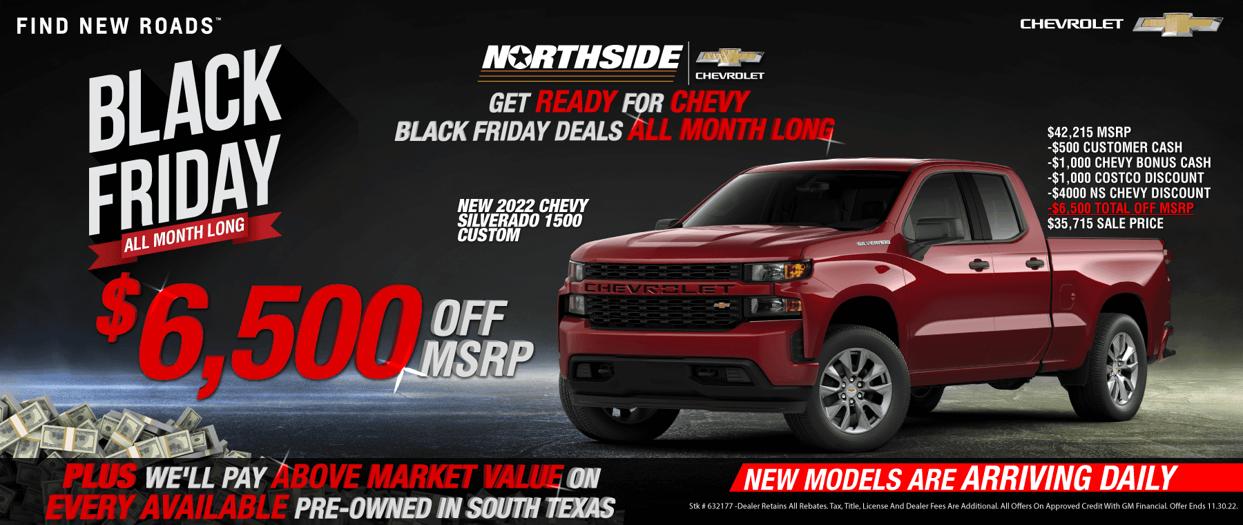 Black Friday deals 6,500 0ff MSRP