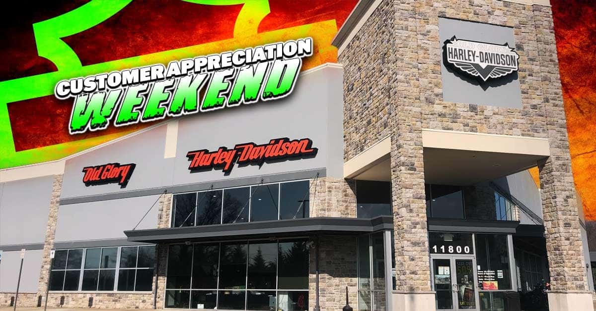 Customer Appreciation Weekend