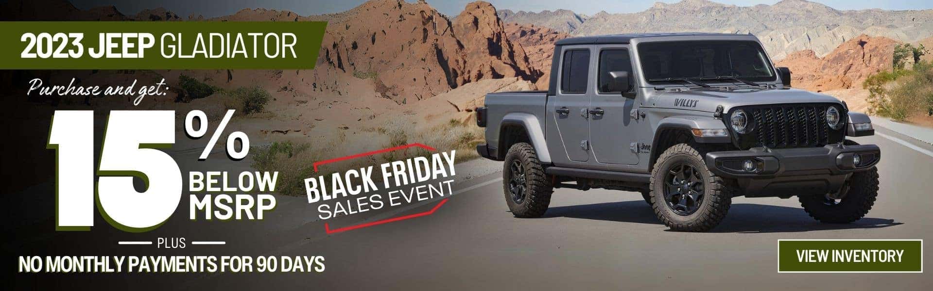 2023 JEEP GLADIATOR NOV23