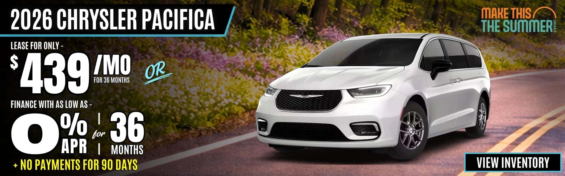 chrysler pacifica offer