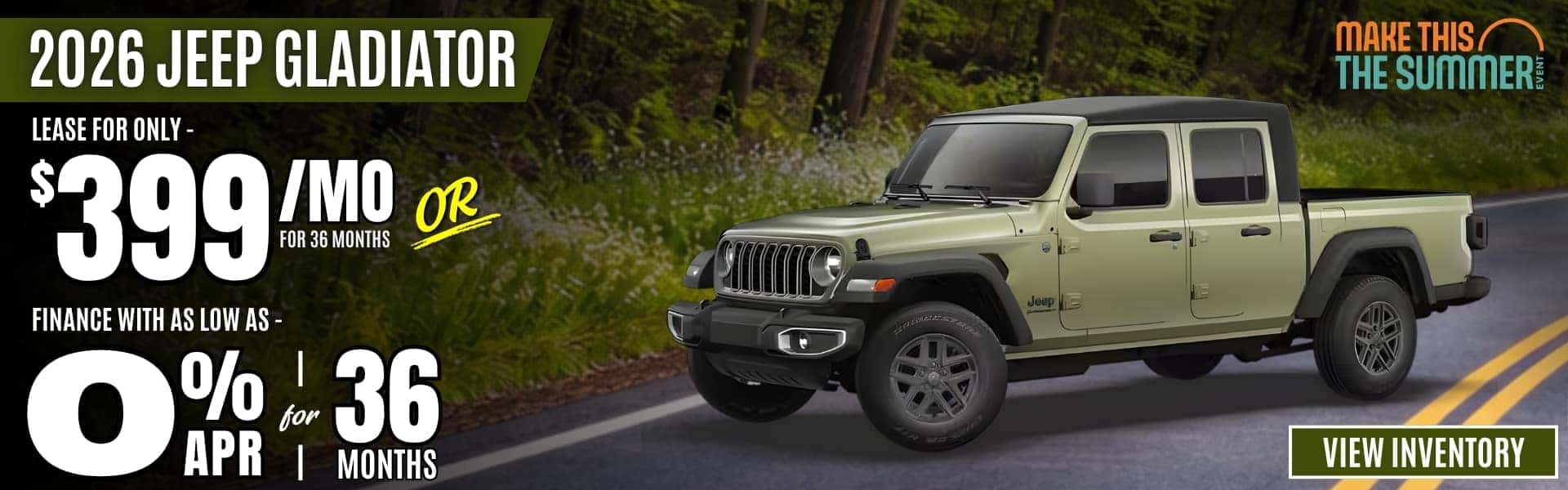 jeep gladiator offer