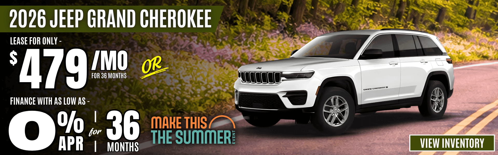 grand cherokee sales offer at olympia jeep