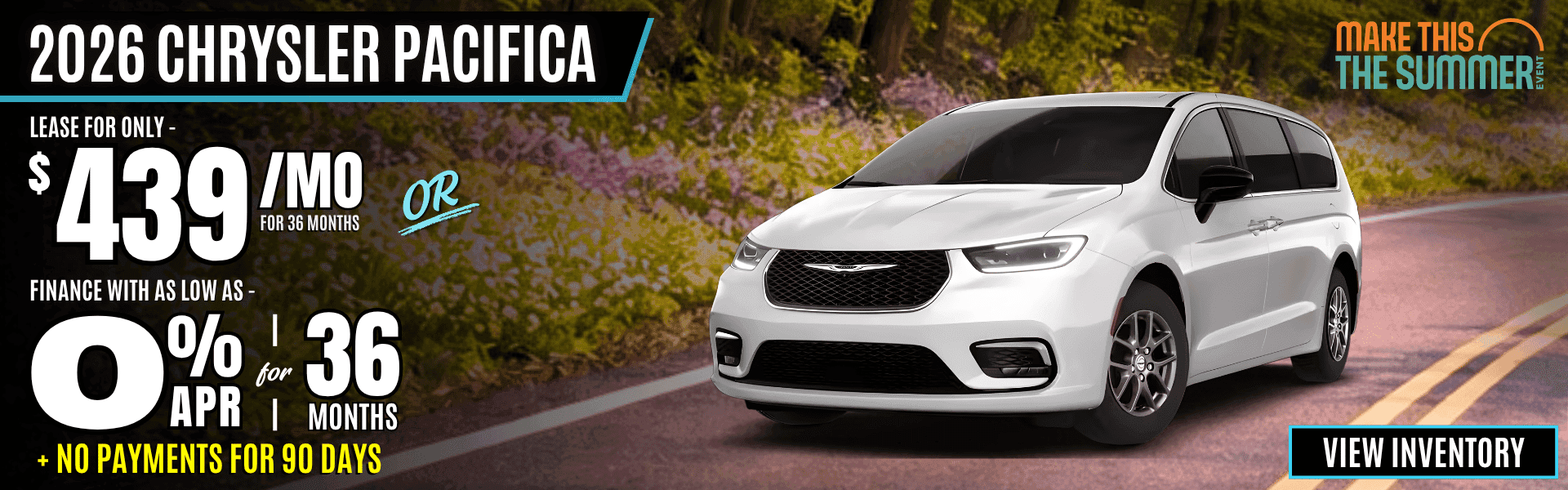 chrysler pacifica lease apr offer july26