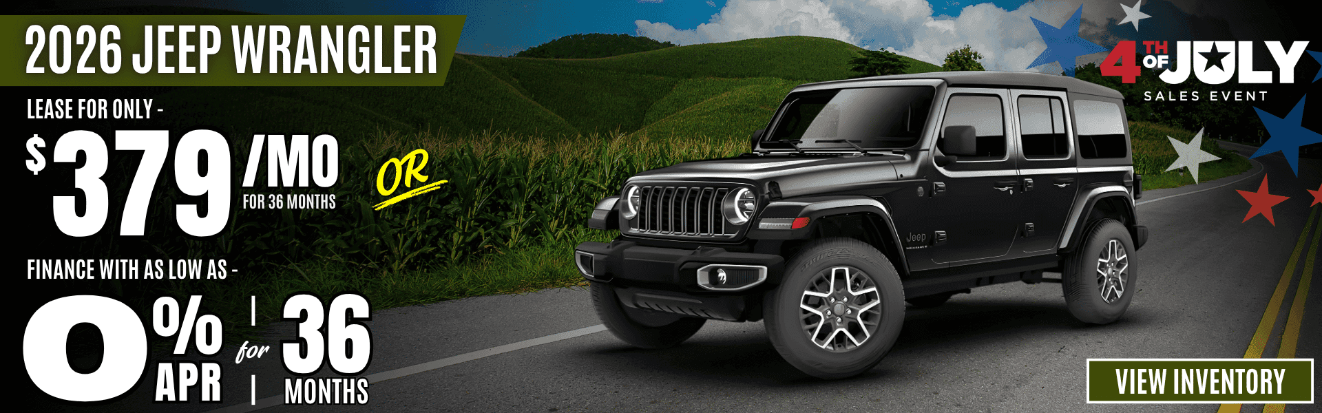 jeep wrangler lease apr offer july26