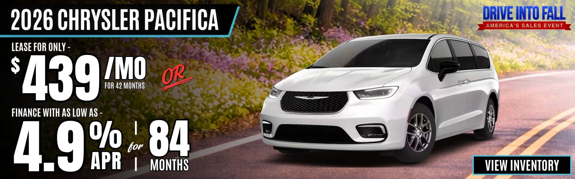 chrysler pacifica offer