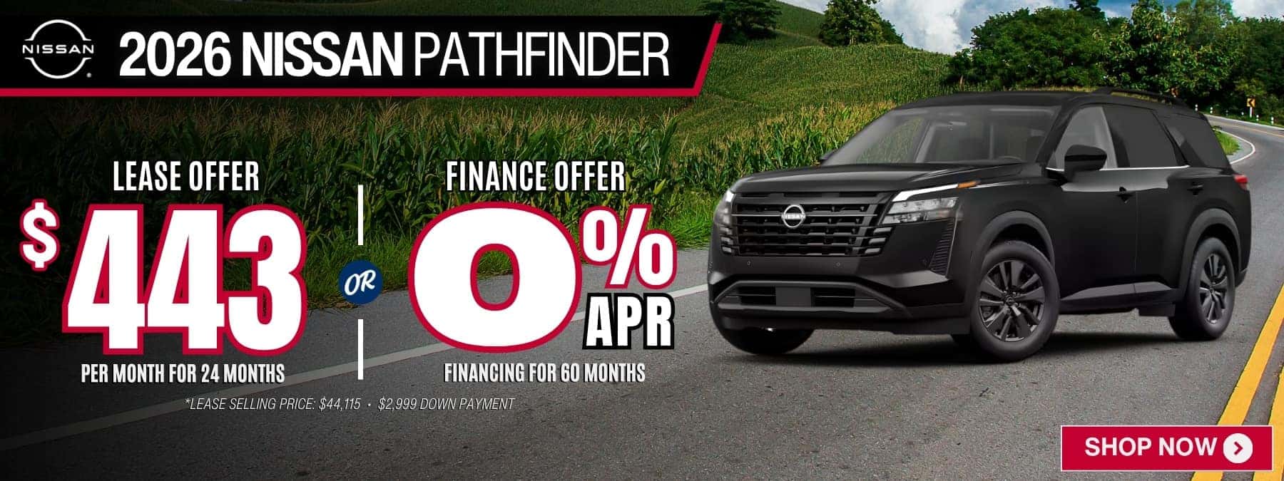 nissan pathfinder offer